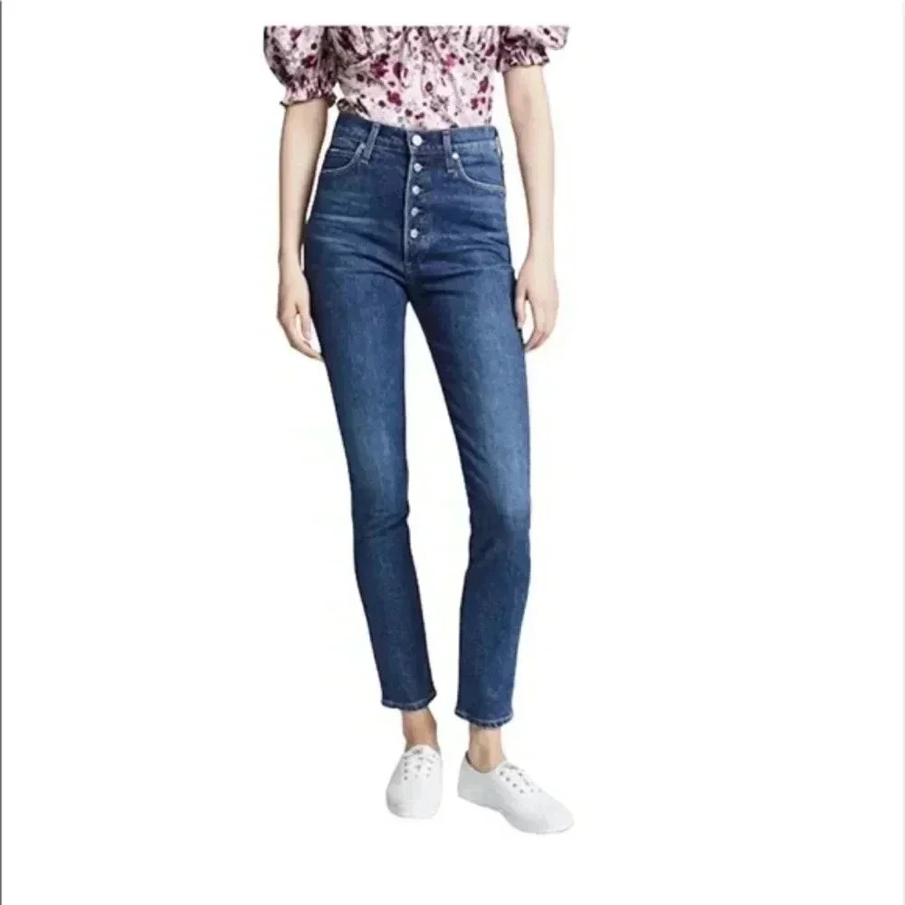 Citizens of Humanity Olivia High Rise Slim Ankle Jeans